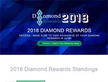 Tablet Screenshot of jctdiamondrewards.com